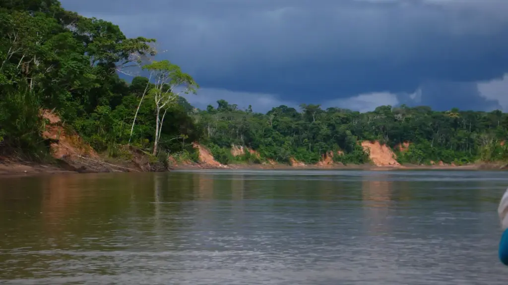Tambopata reserve FAQ river cloudy view