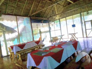 Super Wild Amazon Stay for Photographers – Budget-Friendly & Epic 5D 20 Peru Amazon lodge restaurant area in lake Sandoval