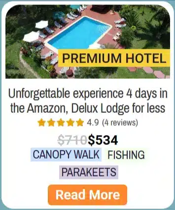 4 Day Puerto Maldonad Peru